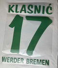Klasnic #17 Werder Bremen 2006/2008 Retro Nameset