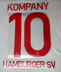 Kompany #10 Hamburger SV 2007/2008 Retro Nameset