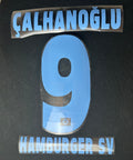 Calhanoglu #9 Hamburger SV 2013/2014 Retro Nameset