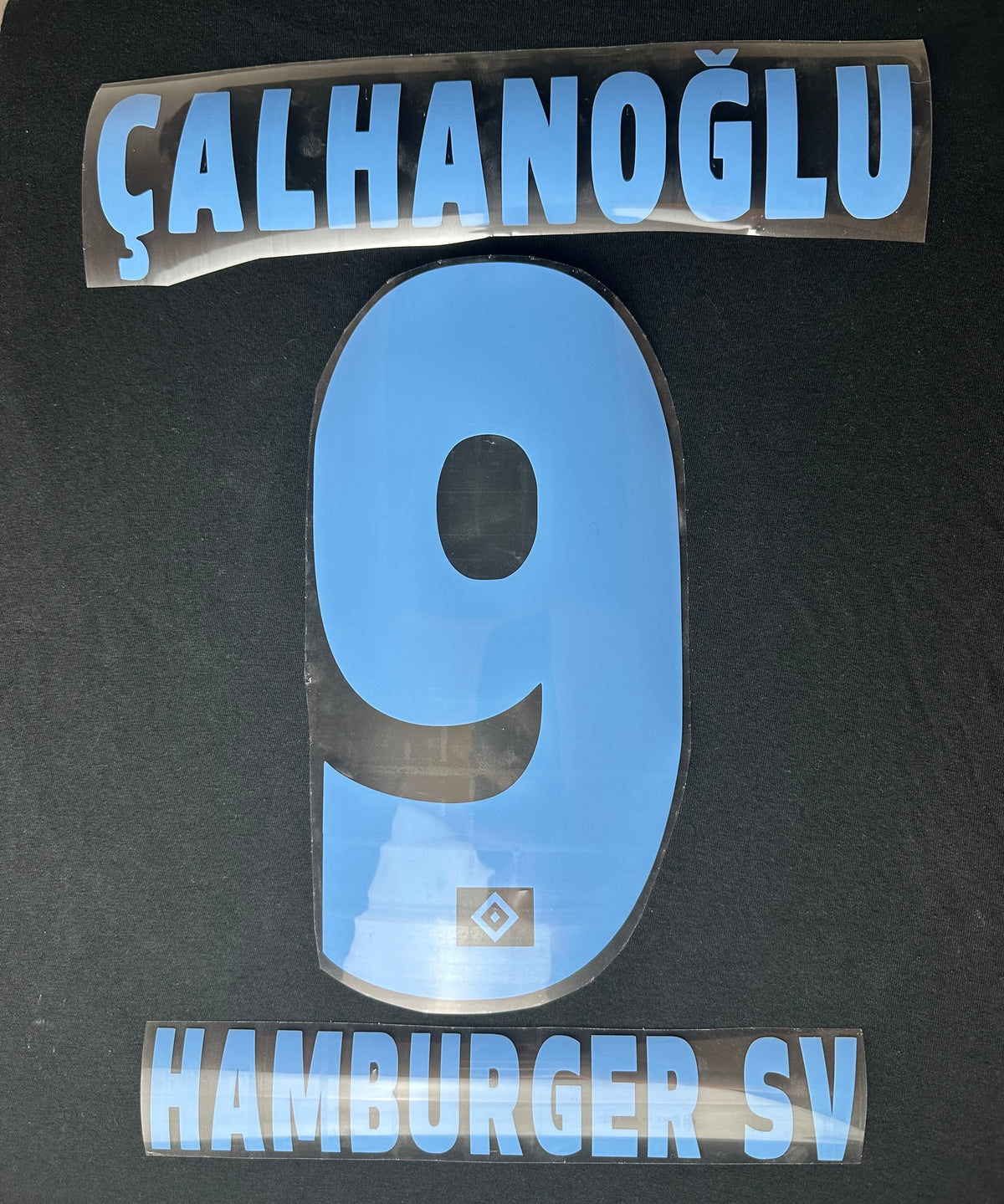 Calhanoglu #9 Hamburger SV 2013/2014 Retro Nameset
