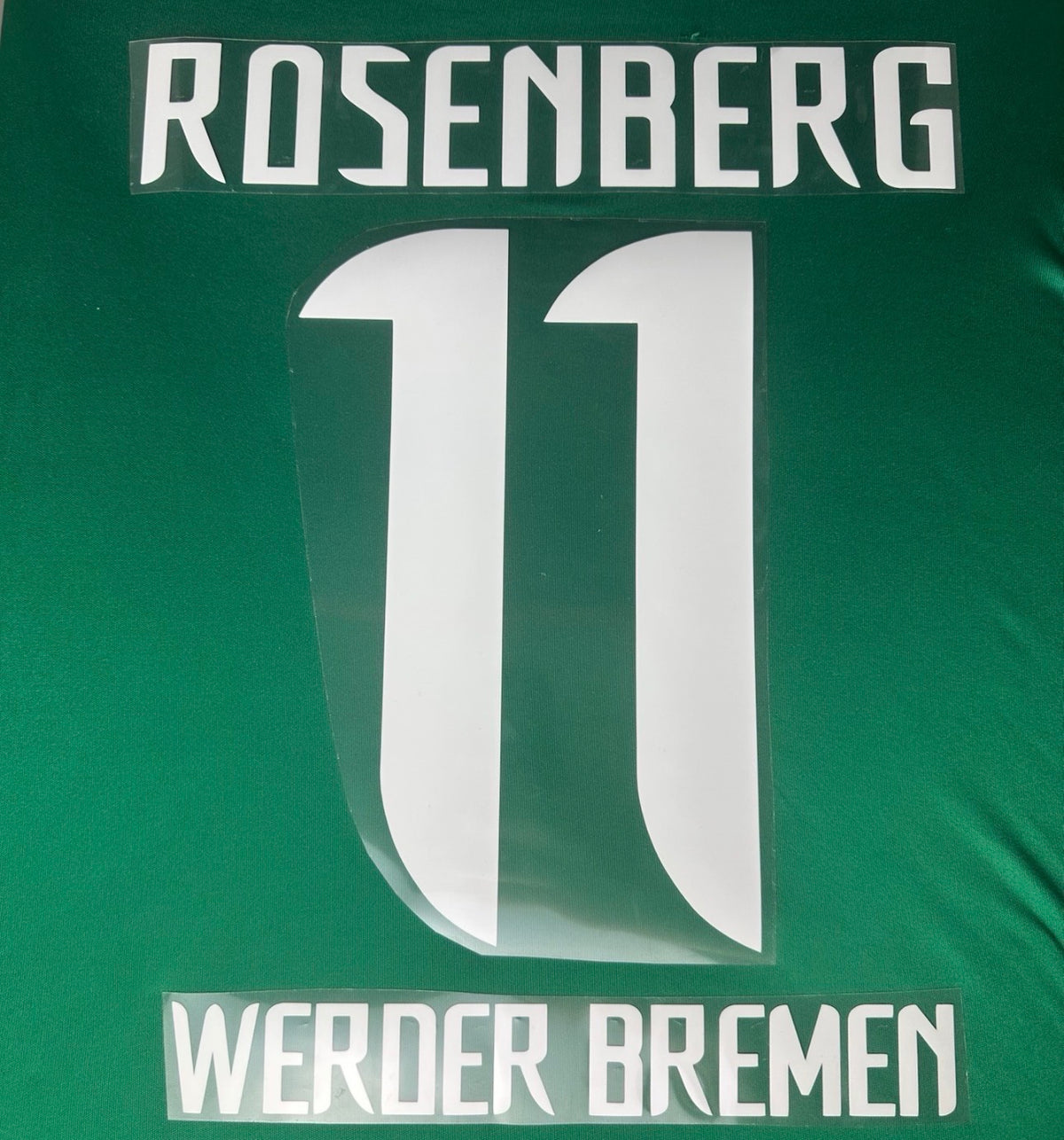 Rosenberg #11 Werder Bremen 2011/2012 Retro Nameset