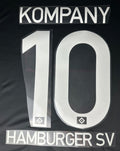 Kompany #10 Hamburger SV 2007/2008 Retro Nameset