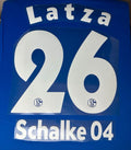 Latza #26 FC Schalke 04 2008/2011 Retro Nameset