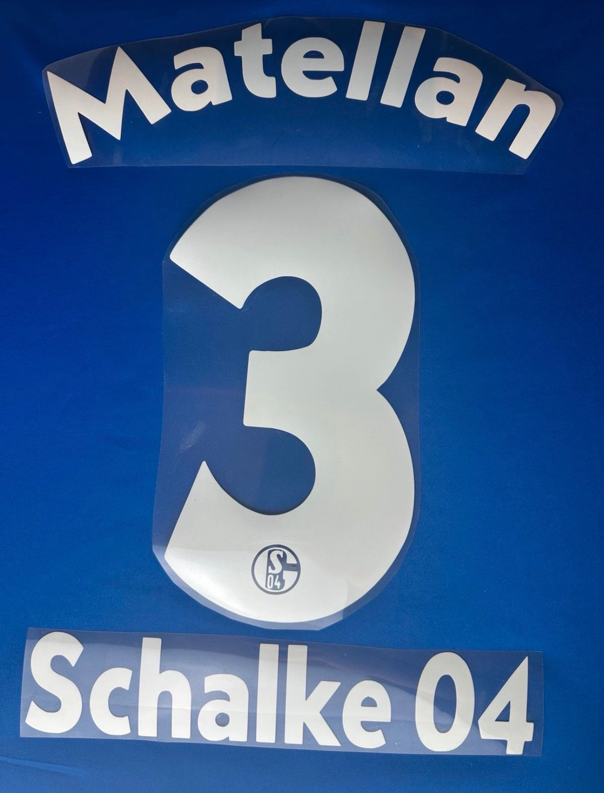 Matellan #3 FC Schalke 04 2002/2004 Retro Nameset