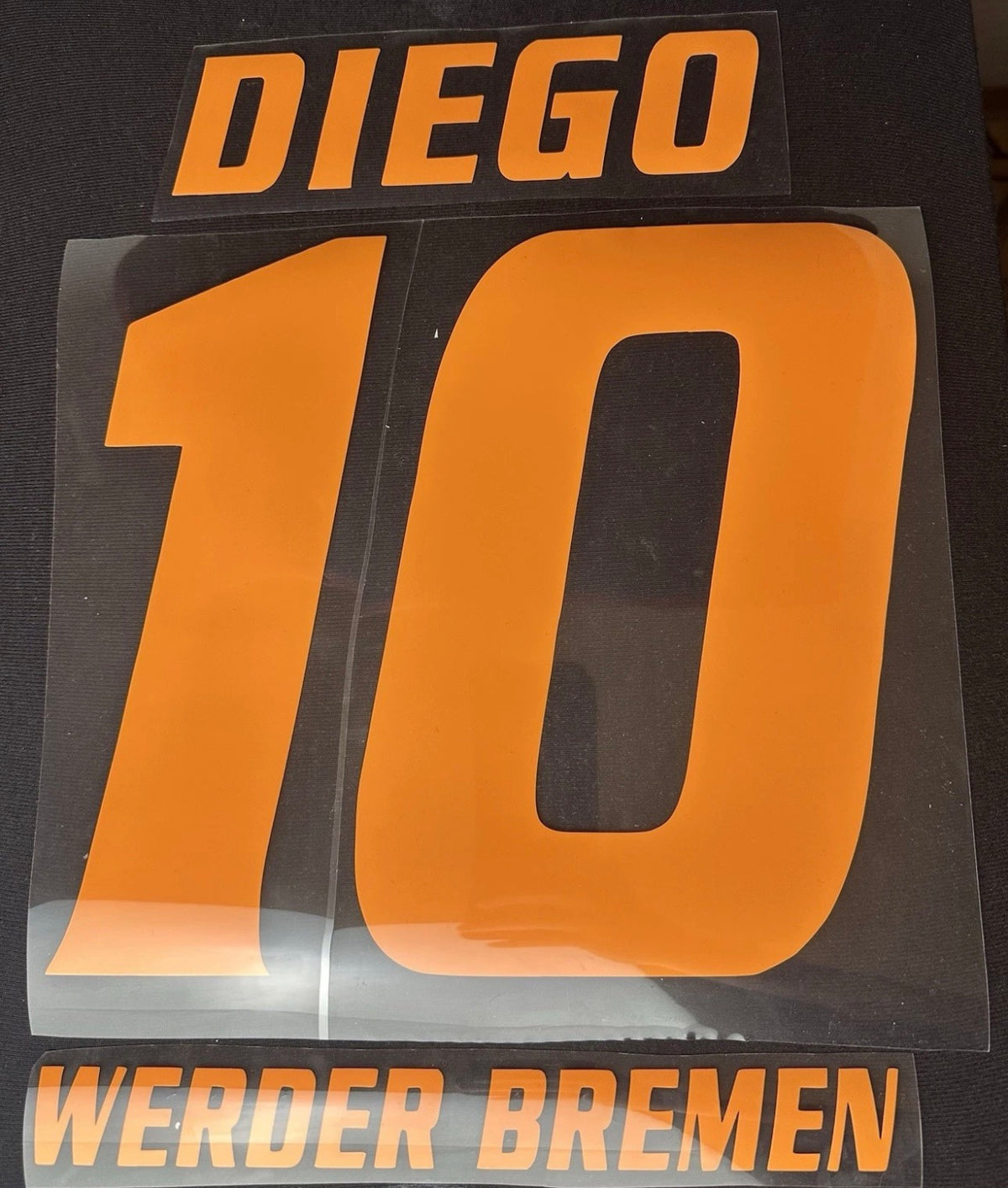 Diego #10 Werder Bremen 2008/2009 Retro Nameset