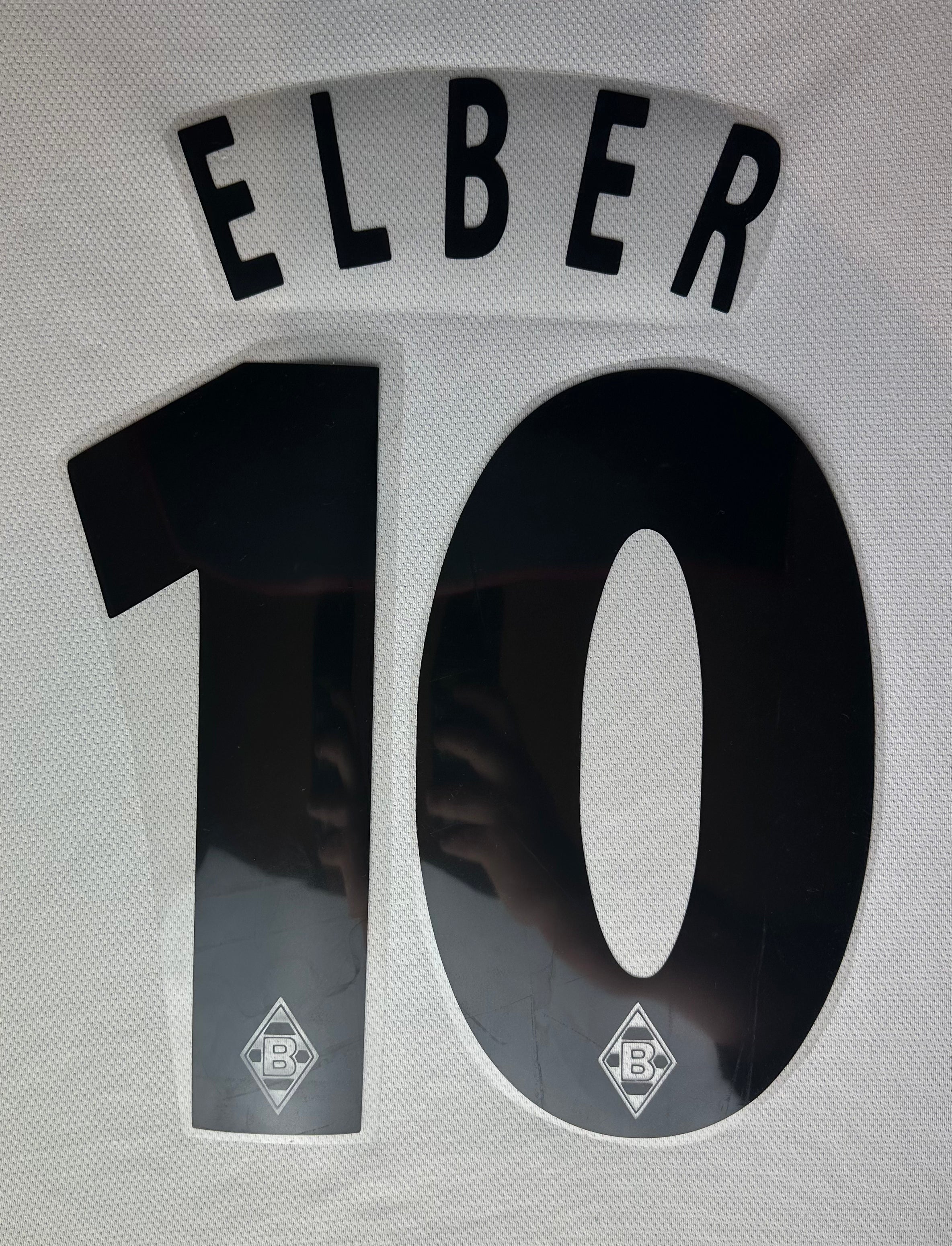 Elber #10 Borussia Mönchengladbach 2004/2006 Retro Nameset