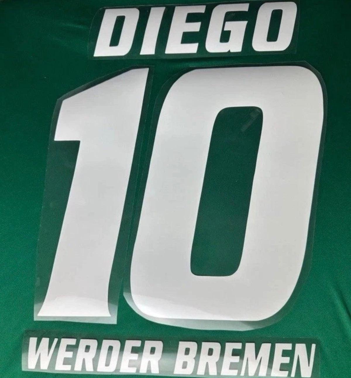 Diego #10 Werder Bremen 2008/2009 Retro Nameset