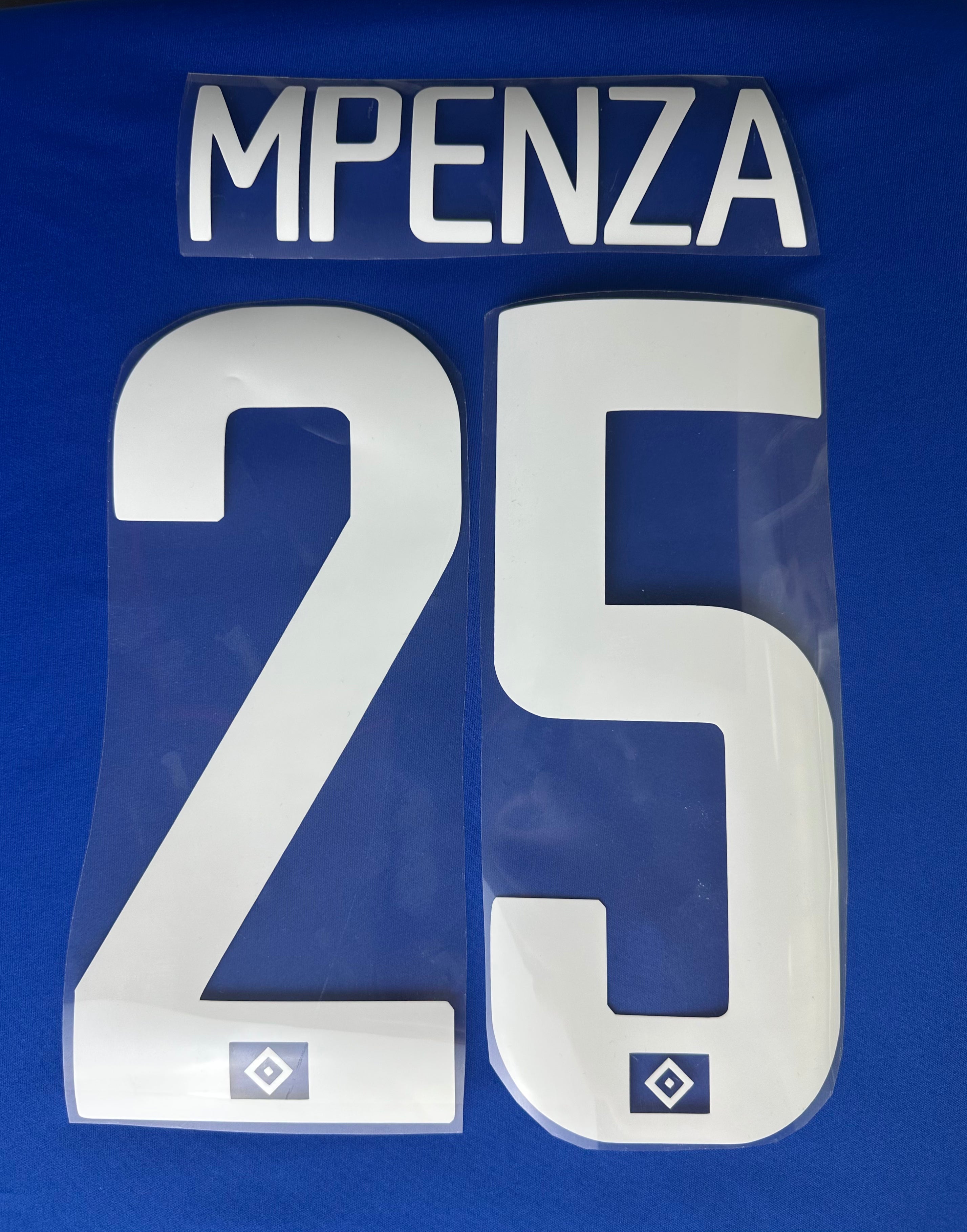 Mpenza #29 Hamburger SV 2004/2005 Retro Nameset