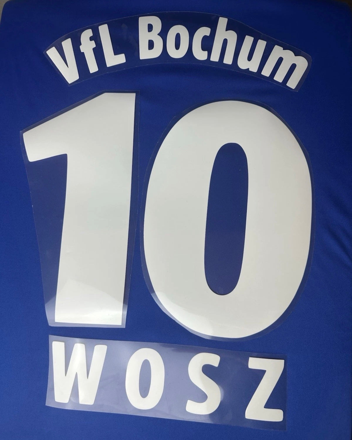 Wosz #10 VfL Bochum 2004/2007 Retro Nameset
