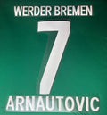 Arnautovic #7 Werder Bremen 2012/2013 Retro Nameset