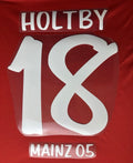 Holtby #18 1.FSV Mainz 05 2010/2012 Retro Nameset