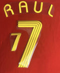 Raul #7 Spanien 2006 Retro Nameset