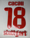 Cacau #18 VfB Stuttgart 2008/2009 Retro Nameset