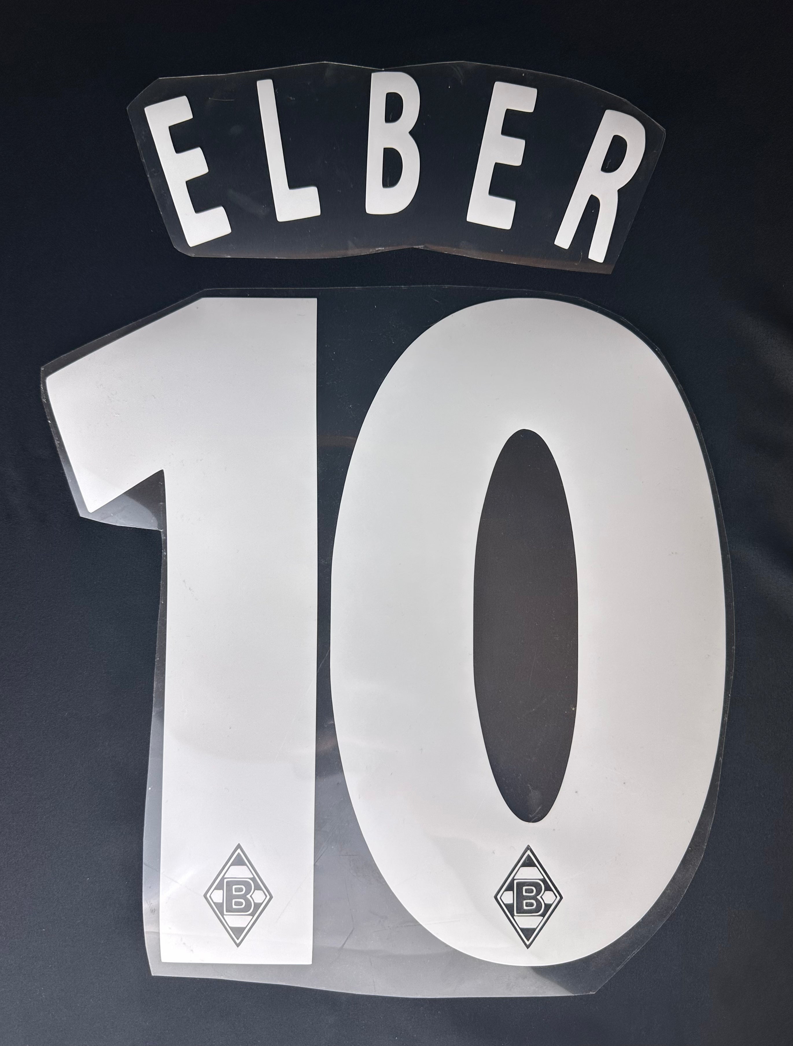Elber #10 Borussia Mönchengladbach 2004/2006 Retro Nameset