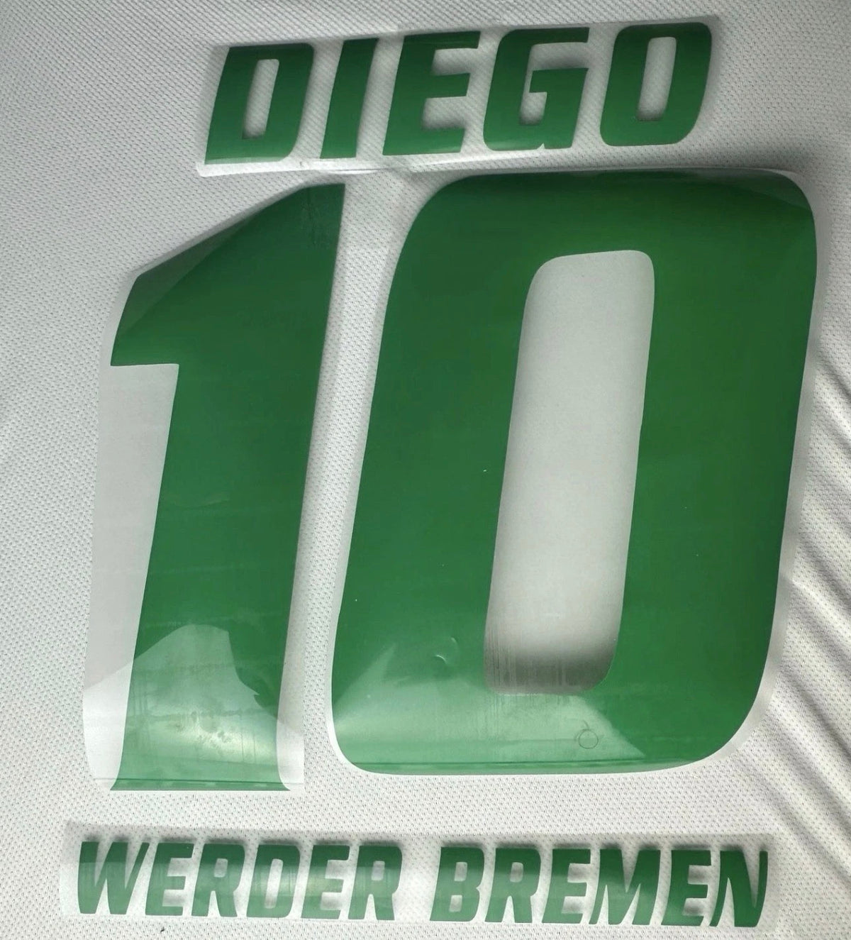 Diego #10 Werder Bremen 2008/2009 Retro Nameset