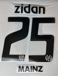 Zidan #25 1.FSV Mainz 05 2005/2006 Retro Nameset
